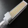 フラットライトE27 E14 G24 G23 SMD5050 LEDコーン電球の水平プラグLEDライトランプ10W 14W 18W 22W 24W 26W 26W 260〜の265V