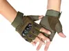 Special forces men and women sports half-finger gloves tactical gloves Army Fighting slip joint carbon fiber shell