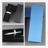 ファッション新しい黒青鉛筆ケースギフトボックス文房具スクールオフィスギフトペン収納ボックス速い船積みF20173317