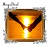 MagiDeal 7 Stile, 4 Stück, großer Bilderrahmen, Spiegel, Fotorahmen, Eckenschutz – Geschenk für Hochzeitsfreunde