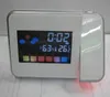 100 SZTUK Cyfrowy wyświetlacz LED Display Projektor Bateryjnie Czas alarmowy Wilgotność temperatury pogody z podświetleniem Lin3946