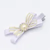 18 stks Nieuwe Hot Koop, Contracted Mode, Kinderdraad Ribbon Dubbele Kant Bowknot Set Auger Clip FJ009