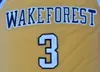 2018 nouveaux hommes Wake Forest University Chris Paul 3 maillot de basket-ball jaune, vêtements de basket-ball à prix bon marché, livraison directe acceptée