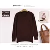 Hot Sales Mäns Strikkad Pure Cashmere Sweater Classic V Krage Solid Färg 17 Färger Mjuk Värm Högkvalitativ Pullovers S-XXXL