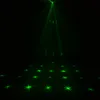 Freeshipping mini 96 RGB Gobos 4 Laser Blandad Blå LED Justeringshastighet Stage Lighting DJ Home Party Show Wedding Projector Lights Sl9grb