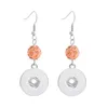 blank dangle Chandelier earrings for sublimation fashion drop earring for women thermal transfer printing jewelry customized gift