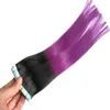 T1B / Púrpura Cabello brasileño Aplicar cinta adhesiva de la piel Pelo de la trama 100 g 40 unids / lote Extensión de la extensión BANDE Adhesivo Piel de la piel Ombre Ombre