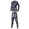 2018 Kids Men compression running pants shirts sets sports survetement football soccer training tights basketball leggings suits