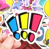 50 PCS Motorcycle Autocollants Graffiti Funny Cool Anime Decs Sticker for Home Decoration Snowboard Guitar Guitar Bicycle Casmet Wal9464308