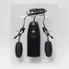 BDSM Bondage Toys Pinces à seins Ensemble réglable avec des œufs vibrants Vibrateur Jouets sexuels pour adultes pour femmes avec boîte de vente au détail 8850590