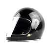 Motosiklet Kask Co Thompson Ghost Rider Yarış Parlak Vintage Kaskları Visor Capacete Casco Moto ile Tam Yüz Kask