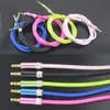 3.5mm AUX Auxiliary Cable 3FT Cloth Braid Male to Male Stereo Biltillägg Ljudkabel för MP3 MP4 iPhone Bluetooth Speaker Högtalare