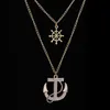 long anchor necklace