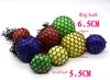 Kids Toys Funny Anti-Stress Squishy Mesh Ball Grape Squeeze Sensory Simulation Fruity Toys Kids Play Vent Toys Pendant Gags Gift 4Colors