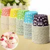 Ciasto Narzędzia Hurtownie- Cute Mini Papier Cup Cupcake Wrapper Cases Liner Muffin Pieczenie DIY Ślub Xmas Party Decoration