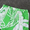 Enfants Lotus feuille maillots de bain tenues filles feuilles imprimer haut + short 2 pièces/ensemble 2018 été volanté Bikini enfants maillot de bain C3870