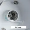 LED 벽 램프 거실 벽에 대 한 Abajur 벽 sconces 빛 e27 노르딕 나무 벨트 벽 빛 흰색 / 검정색