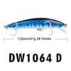 New Deep Diving Trout bass fishing lure 6colors 13cm 41g Nuoto realistico Minnow esche artificiali Esche da pesca