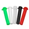 Acrylic Smoking Plastic Tubes Doob Vial Waterproof Airtight Smell Proof Odor Sealing Herb Container Storage Case Rolling Paper Tube Pill Box Wholesale