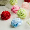 50PCS Artificial Flowers Heads Hydrangea Peony Flower Silk Artificial Flowers Wall For Wedding Decoration Background Wall birthday272s