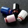 Newest Wide Bore Ceramic Zircon Drip Tip Zirconia Mouthpieces Fit 510 Thread RDA RBA RTA Tank 4 Colors