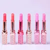 Music Flower New 12 colors Fashion Makeup Bright Lipstick Waterproof Long Lasting Baby Pink Miosturizer Lipstick