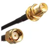 Freeshipping 10pcs 3M Fi extension cable RP SMA antenna connectors - RP SMA Female WiFi Router