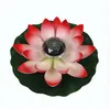 Solar Powered LED Lotus Bloemenlamp Waterbestendig Outdoor Drijvende Pond Nachtlampje voor Tuin Party Party Nightlight Decor