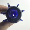 14mm 18mm ciotola vetro polpo stile narghilè spesso vetro pyrex ciotole con colorato tabacco blu erba acqua bong pipe migliore qualità