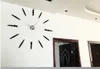 Simple grand horloge créative roquette murale horloge murale salon stickers mural de bricolage moderne bricolage art personnalisé de grandes graphiques de mur de crecklock