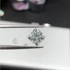 0,15ct ~ 6.0CT (2,5 mm ~ 10 mm) Księżniczka Cut D / F Kolor VV z certyfikatem do ustawień MOISSANITE Kamień 3ex Cut Loose Diamond