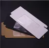 Kraft Brown Black White Retail Package Box Boxes Pack med Infoga För Telefon Väska Skydd IPhone X 5 6 7 8 Plus Samsung Galaxy S6 S7 Edge S8 S9