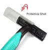 10 pcslot Disposable Shaving Razor Blades Holder Men Women Travel Shaver Razor Blades Face Care Underarm Body Hair Removal3666728