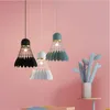 New Nordic Feather Pendant Lamp Cafe Bar Restaurant Hanging Lighting Modern Minimalist Iron Bedroom Light Fixture,Drop Shipping