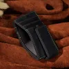 Male Quality Leather Fashion Travel Slim Wallet Front Pocket Magnetic Money Clip Mini Card Case Purse For Men 1017b9866114