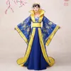 Alta qualità Principessa regina reale trascinamento antico costume hanfu Abito fotografia di scena Abito da ricamo in stile cinese vintage