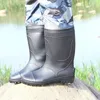 Meio corpo pvc náilon à prova dwaterproof água captura calças de água das mulheres dos homens ao ar livre caça pesca wearproof camuflagem wader calças 4666113