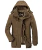 Jaquetas militares homens outwear windwear casual espesso quente casacos homens parka jaqueta masculino militar jaqueta