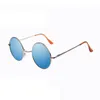 Classic Round Sunglasses Women Fashion Brand Designer Metal Frame Vintage Mirror Sun Retro Rose Gold Circle Reyed Glasses Female UV400