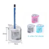 Electric Pencil SharpenerHeavy duty Blades Durable and Portable Pencil Sharpener with Automatic Sharpens All Pencils for School K9658862