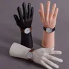 Geen verzendkosten!! Hoog niveau mannelijke hand mannequin beste plastic mannequin hand fabriek direct verkopen