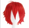 Spedizione gratuitaMulti colore Uomini Ragazzo Donna Parrucche corte Capelli lisci Anime Party Costume Cosplay scelta multipla