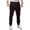 Märke Men Byxor Hip Hop Harem Joggers Byxor 2018 Man Byxor Mens Joggers Solid Multi-Pocket Sweatpants Stor storlek 4XL