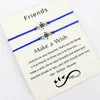 Dream Make a Wish Grandma Granddaughters Aunt Niece Mother Daughters Friends Christmas Gift Silver Compass Bracelets for Women1171b