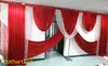 wedding decorations silver sequin swag designs wedding stylist swags for backdrop Party Curtain Stage background drapes customer m215W