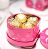 Boîtes à bonbons chariot bébé fille boîte-cadeau biscuit bleu rose pour boîtes en métal chocolat fête
