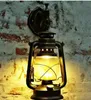 Lantern kerosene lamp, wrought iron chandelier dining-room sitting room bedroom study teahouse creative modern rural lamp