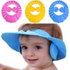 Baby Shower Cap with Ear Comfortable Adjustable Soft Waterproof Shampoo Shower Bathing Hat for Baby Kids Toddler Children