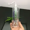 Rookpijp mini -waterpijpglas Bongs kleurrijke metalen vorm gekleurde multi -klauw schijfdraad partitie stille glazen waterpijp kettel