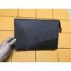 Nuova custodia da toilette da viaggio 26 cm Pochette da trucco protettiva da donna Borse cosmetiche da donna in vera pelle impermeabili da 19 cm + sacchetto per la polvere